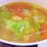 長芋でとろとろ☆野菜スープ（ほど塩レシピ）
